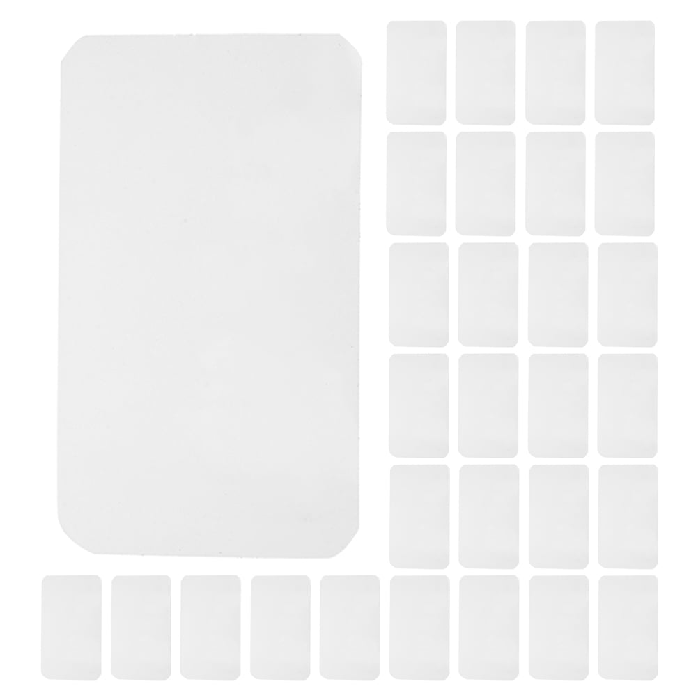 COMPUKAS 30-Pack White Thermal Heat Activated Stickers Labels for Home ...