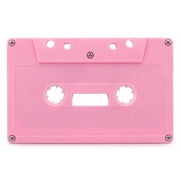 COMPUKAS 3Pcs Pink Blank Audio Cassette Tapes for Retro Music Party Decor and Themed Event Use