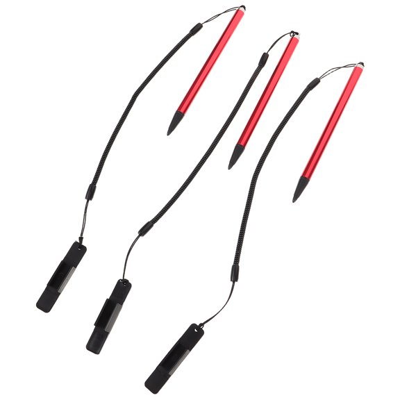 COMPUKAS 3Pcs Tablet Stylus Pens for Note Taking and Sketching with Ergonomic Design