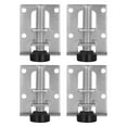 Material Count App COMPUKAS 4 Count Furniture Leveling Feet, Steel Adjustable Legs for ...