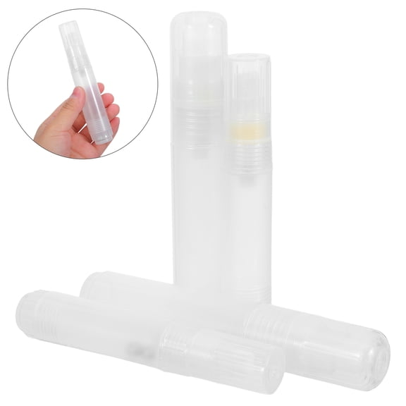 COMPUKAS 4-Piece Refillable Paint Marker Set with 10mm & 15mm Flat Tips for Crafts, Art Projects, and Home Use