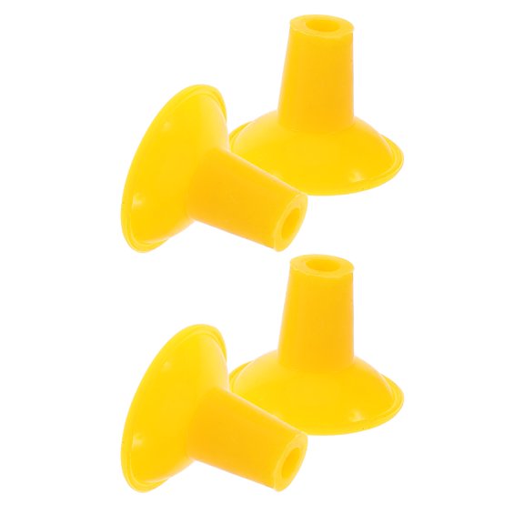 COMPUKAS 4Pcs Engine Valve Suction Plates Pneumatic Grinding Tool for Precise Valve Surface Lapping