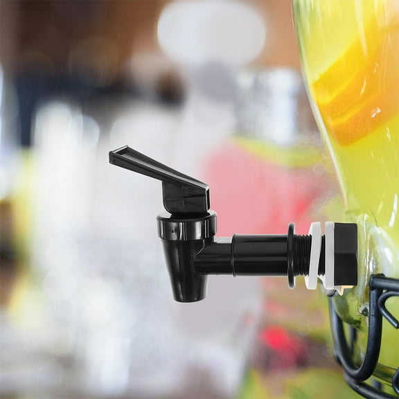 COMPUKAS Bucket Spigot Faucet Black Silicone 4Pcs