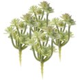 thumbnail image 1 of COMPUKAS Set of 4 Faux Green Plants Indoor Tabletop Decor with PVC Leaves for Party and Event Organizers, 1 of 8