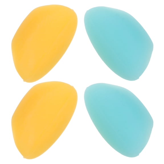 COMPUKAS 4Pcs Flute Thumb Rest Cushions Soft Silicone Finger Guards for Wind Instrument Maintenance