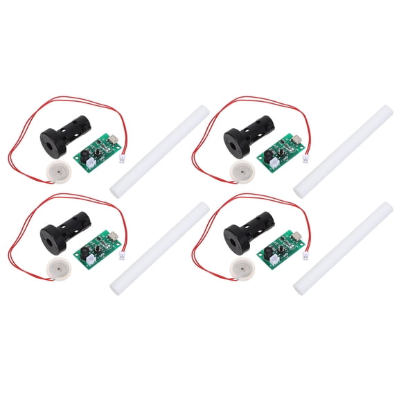 COMPUKAS 4-Pack High Efficiency Atomizer Plate Kit with USB Circuit Board for Air Humidifier and Incubator Use