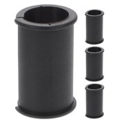 COMPUKAS Black Rubber Microphone Shock Mount Spacer Ergonomic Design 4Pcs