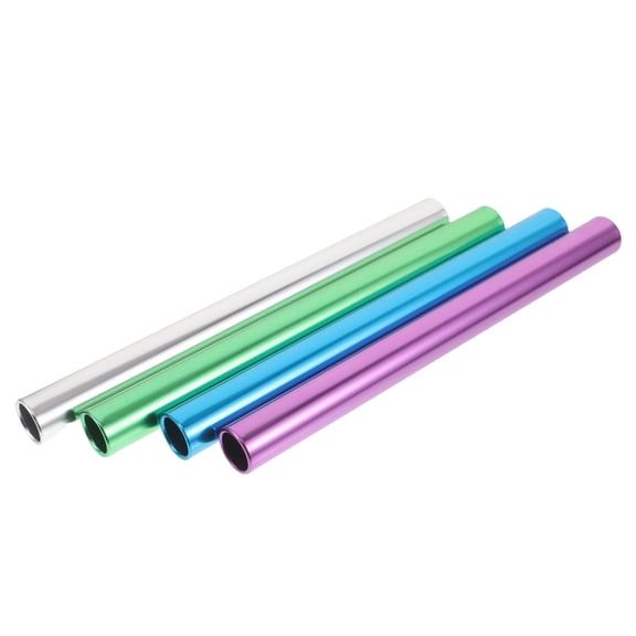 COMPUKAS Racing Relay Baton Aluminum Alloy Assorted Colors 2.7cm Running Race Gear 4pcs