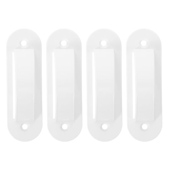 COMPUKAS 4pcs White Plastic Wall Switch Guard for Light Switch Plates, Proof