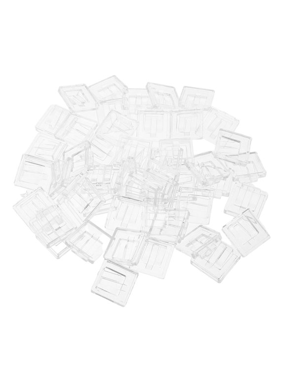 Clear Acrylic Ring Holder Minimalist Design Stable Support for Retail Display 50Pcs