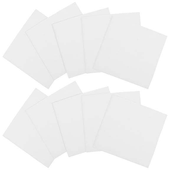COMPUKAS 50Pcs Fireproof Ceramic Fiber Board Liner for Microwave Kiln DIY Projects