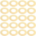 thumbnail image 1 of COMPUKAS 50pcs Flat Finish Plated Washers for Mechanical Equipment Replacement, Construction Repair Hardware Accessories, 1 of 8