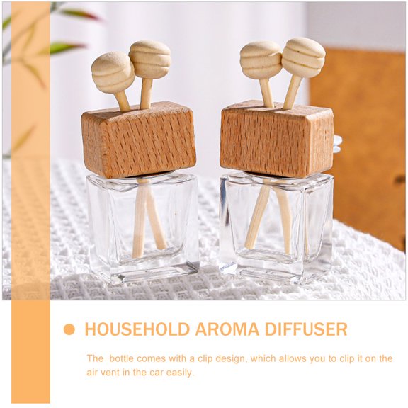 COMPUKAS 5Pcs Delicate Perfume Diffusers Polymer Clay Multi for Home Decor Enthusiasts Car Owners