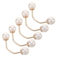 thumbnail image 1 of COMPUKAS 5Pcs Round Brooch Pin For Cardigans Hidden Safety Clasp Clasps Decorative Multi, 1 of 8