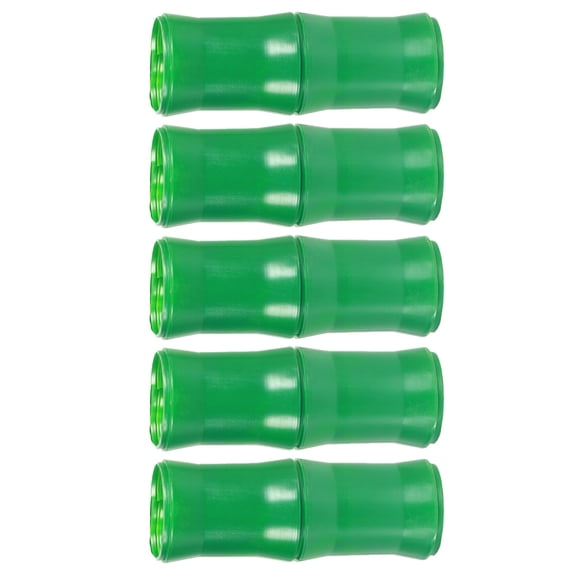 COMPUKAS 5pcs Bamboo Landscape Ornaments Simulated Bamboo Tubes for Outdoor Garden Decor