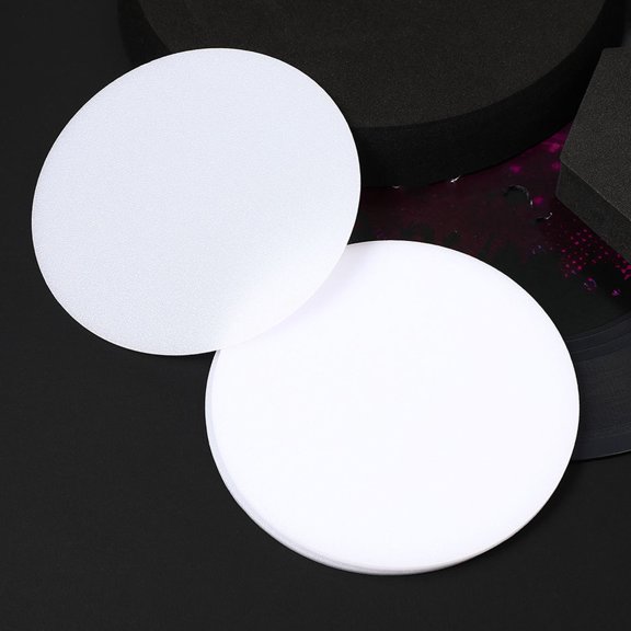 COMPUKAS 6pcs LED Light Diffuser Cover White Plastic Easy to Clean Ceiling Light Shade Homeowners