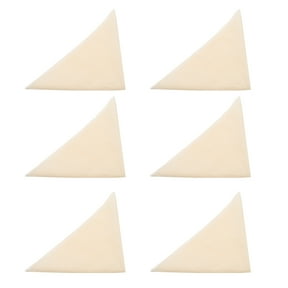 COMPUKAS 6-Pack Beige Muslin Cloth Strainers for Tofu Filtration and Food Preparation Tools