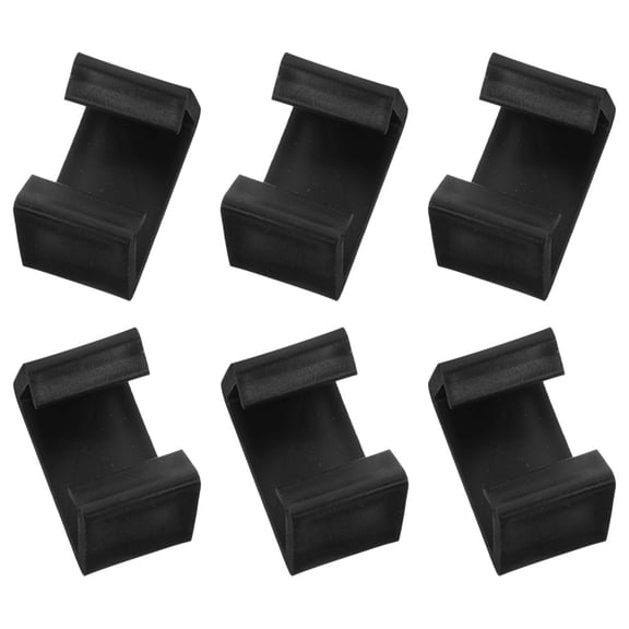 COMPUKAS 6-Pack Rattan Sofa Plastic Clips for Outdoor Patio Furniture Stability and Secure Home Use Accessories
