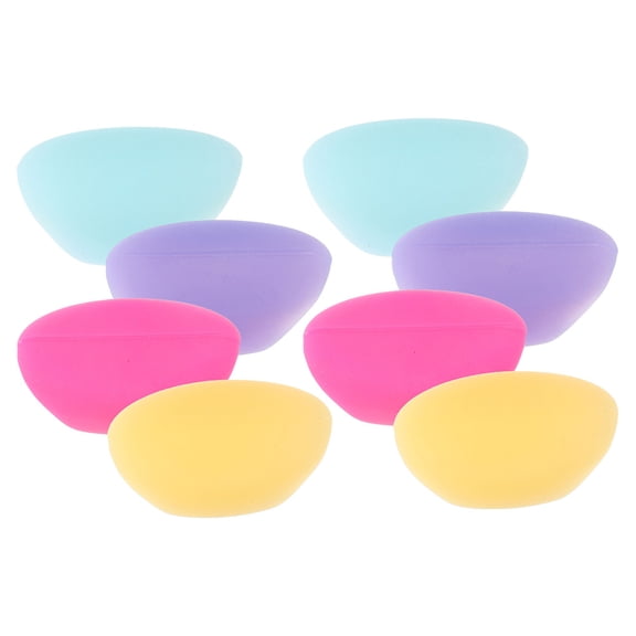COMPUKAS 8Pcs Flute Thumb Rest Pad Silicone Finger Protector Soft Comfortable Cushion