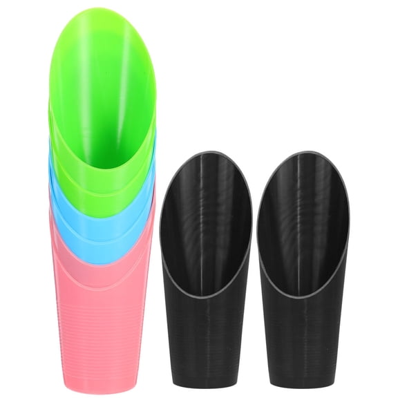 COMPUKAS 8Pcs Multifunctional Plastic Garden Shovel Hand Tools for Flower Planting and Bonsai Soil