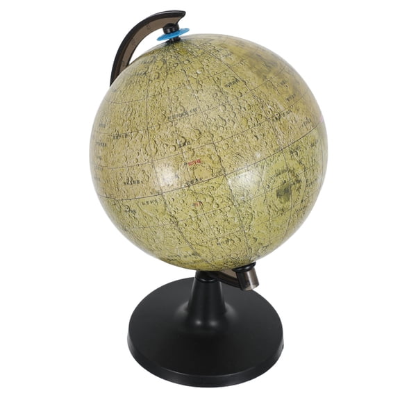 COMPUKAS Moon Globe Transparent Plastic Hd Map for DIY Education and Decor