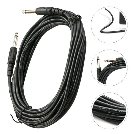 COMPUKAS Acoustic Electric Guitar Cable Stable Connection Guitar Wire 1Pack