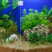COMPUKAS Compukas Durable Acrylic Aquarium Divider Clamp with Suction Cups for Fish Tank Isolation