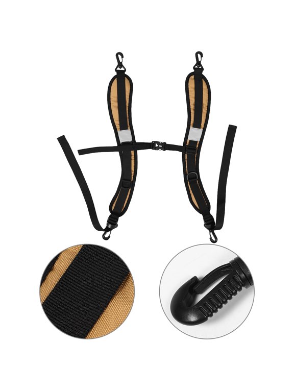 Adjustable Thick Padded Shoulder Strap for Backpack with Quick Release