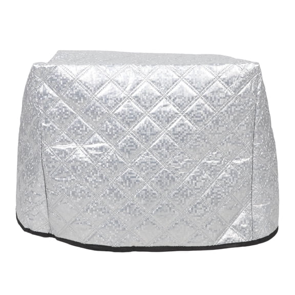 COMPUKAS Aluminum Foil Insulation Cover Silver for Outdoor Freezer with Uv Protection and Weatherproof Material
