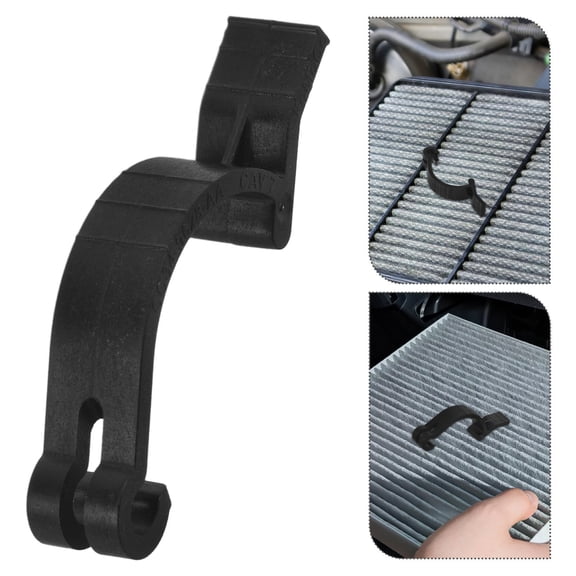 COMPUKAS Black Pa66 Air Filter Holder for Cars with Improved Sealing and Durability