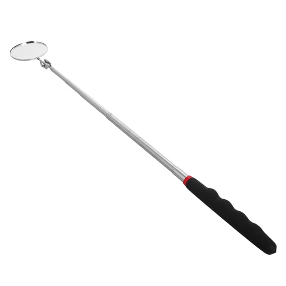 COMPUKAS Automotive Under Car Inspection Mirror with Telescoping Stick and Magnetic Rotating Head