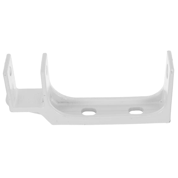 COMPUKAS White Cast Iron Awning Mounting Bracket Weatherproof 1-Piece Patio and Garden Hardware Accessory