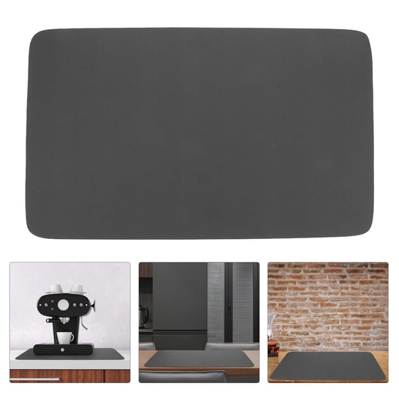 COMPUKAS Coffee Machine Pad Dark Grey Rubber Cotton for Home Heat Resistant