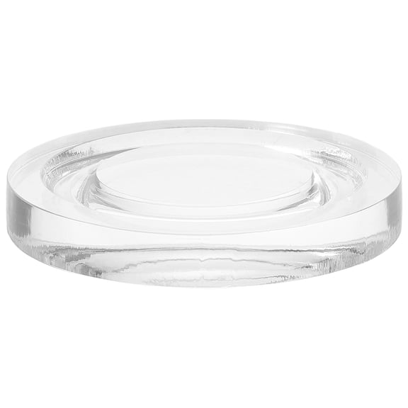 COMPUKAS Transparent Round Beaded Jewelry Measuring Tray for Accurate Sizing - 1 Set