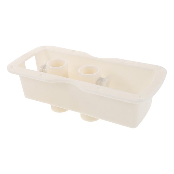 COMPUKAS Beige Plastic Boutique Display Mannequin Base Stand Replacement with Sturdy Support for Retail Use