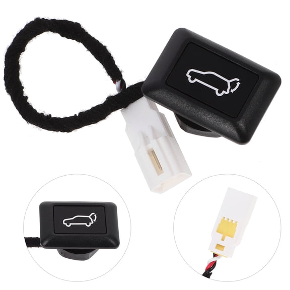COMPUKAS Black Car Trunk Door Switch for Vehicle Trunk Parts with Versatile Application