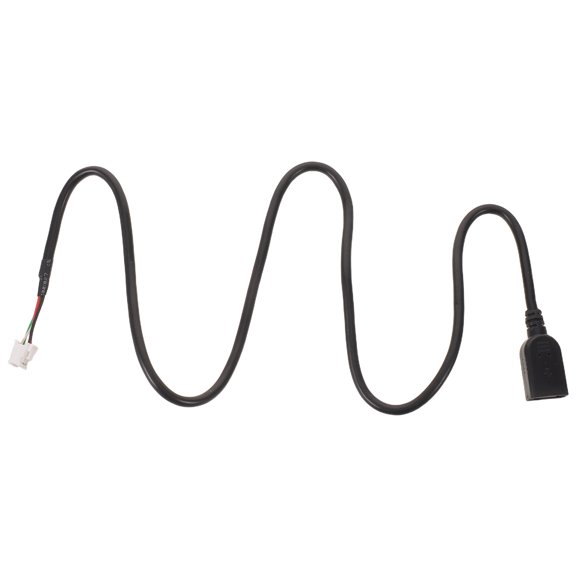COMPUKAS Black Dash Cam Cable Replacement for Car Cameras with Wear Resistant Wire Design