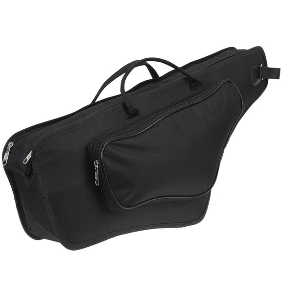 COMPUKAS Saxophone Bag Black Shockproof Instrument Storage Safe and Practical