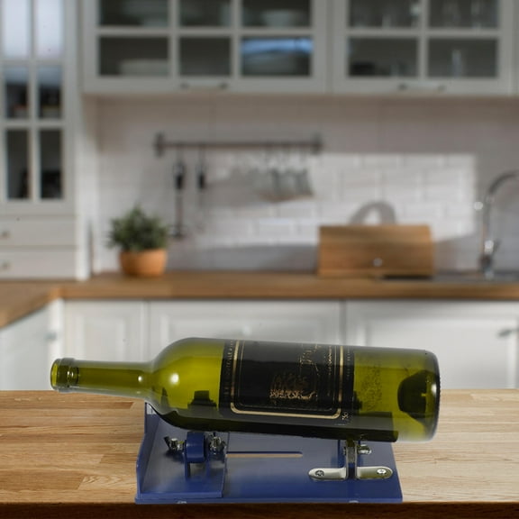 COMPUKAS Wine Bottle Collector Set for Projects, Iron and ABS Materials, Perfect for Crafting and Home Decor