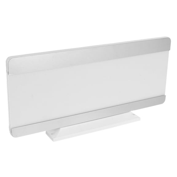 COMPUKAS Business Hours Sign for Door Professional Appearance Silver for Office Managers 1Pcs