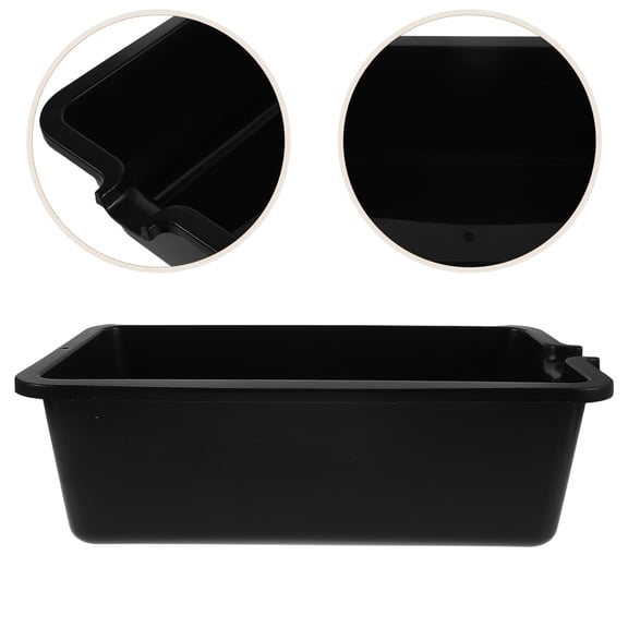 COMPUKAS Car Engine Oil Drain Basin Durable Plastic Oil Collection Tray for Efficient Fluid Maintenance