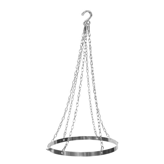 COMPUKAS Plated Metal Ceiling Drapery Suspension Holder Canopy Bracket for Home Decor and Wedding Decorations