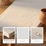 COMPUKAS Clay Wedging Board Gypsum Pottery Bat System Artistic Practice 1Pcs for Handcraft Enthusiasts