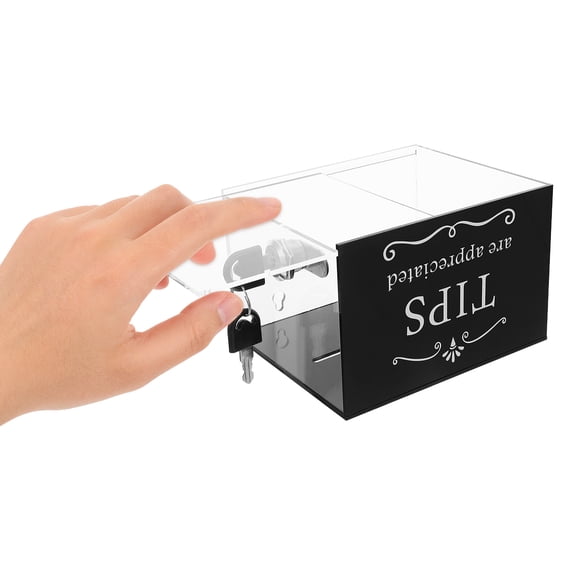 COMPUKAS Collection Jar Lock for Restaurants, Bars, and Businesses - 1 Set
