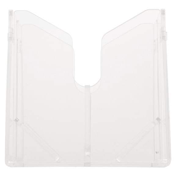 COMPUKAS Commercial Grade Transparent Bagel Holder for Safe and Consistent Bread and Bagel Slicing