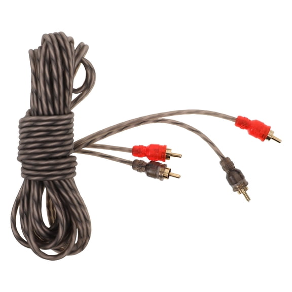 COMPUKAS Copper Braided Cable Car Audio Wiring Kit Plastic Signal Reduction Multi 1Pack