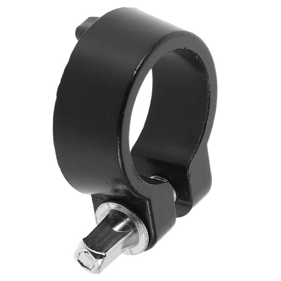 COMPUKAS Metal Cymbal Stand Clamp Mount Accessory Black Drum Rack Attachment for Secure and Intense Piece