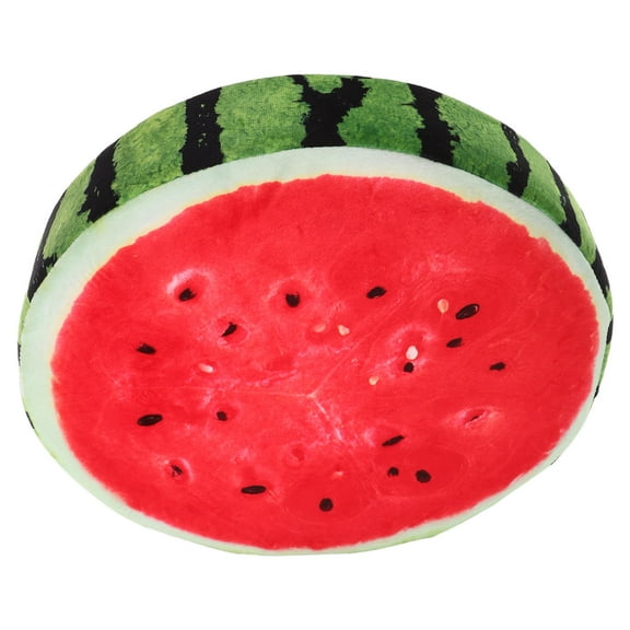 COMPUKAS Decorative Pillow Watermelon Throw Pillow Plush Fruit Stuffed Cushions Sofa Bed 1Pack