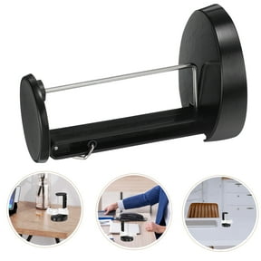 COMPUKAS Desk Bill Ticket Stand Stabber in Black Metal for Receipt and Document Management