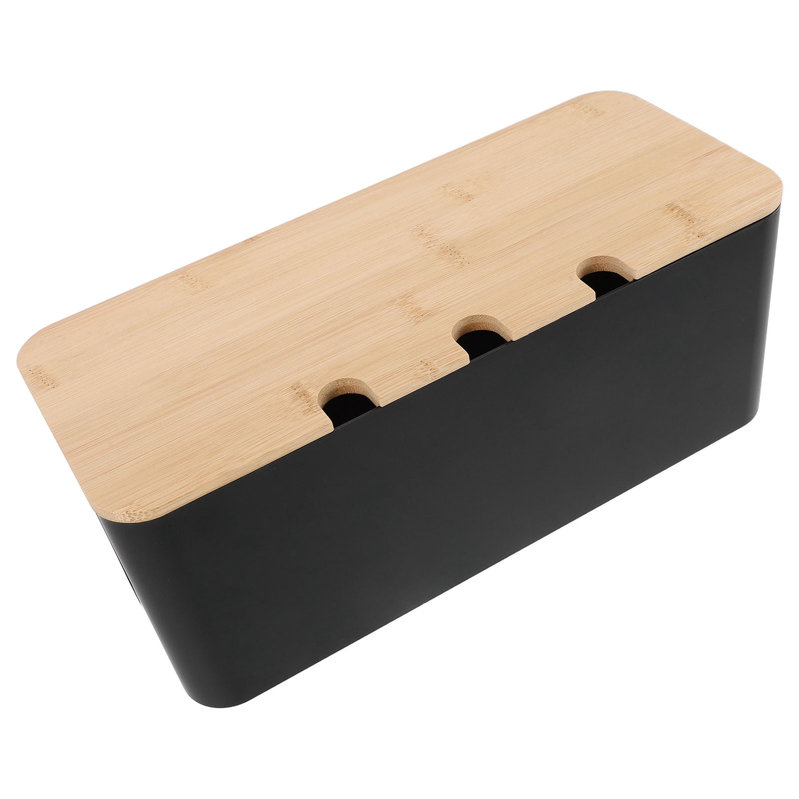 COMPUKAS Cable Management Box for Desktop, Childproof Cord Organizer ...